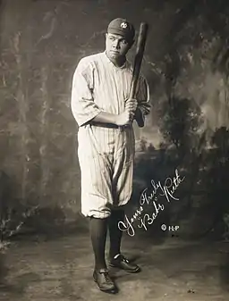 Image 11Babe Ruth in 1920, the year he joined the New York Yankees (from Baseball)